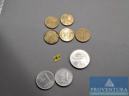 Oběžné mince Baltské státy 5x Estonsko