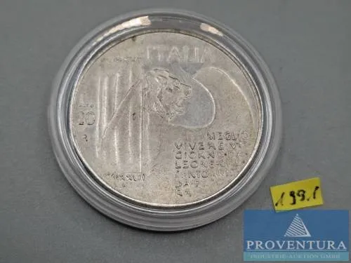 Medal Włochy 20 Lirów 1943 Mussolini
