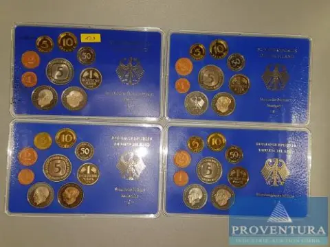 Muntset Bondsrepubliek Duitsland 1978 DFGJ proof