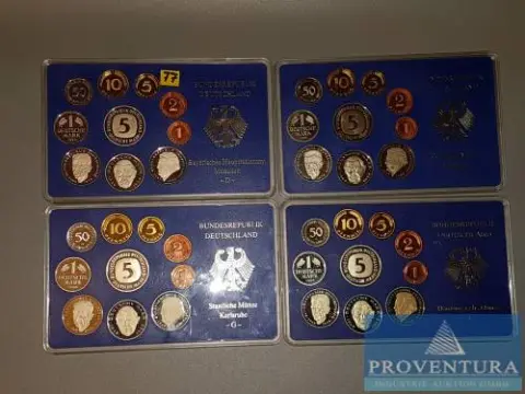 Muntset Bondsrepubliek Duitsland 1990 DFGJ pp