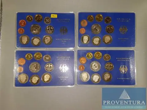 Muntset Bondsrepubliek Duitsland 1980 DFGJ pp