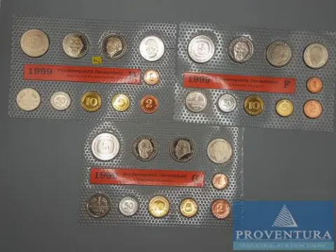 Muntset Bondsrepubliek Duitsland 1999 DFG st