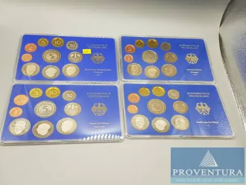 Muntset Bondsrepubliek Duitsland 1982 DFGJ pp