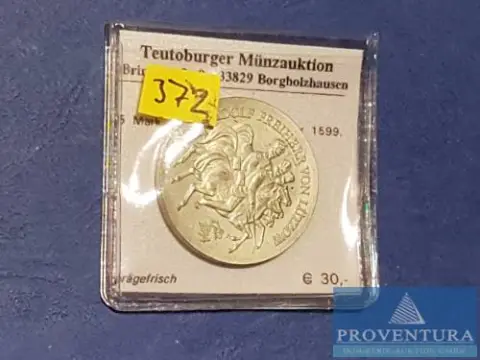 Bijzondere munt DDR 5 Mark Adolf Freiherr von Lützow 1984
