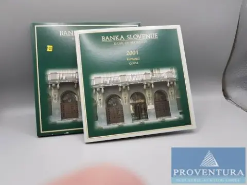 Set Slovenië 2001 10 stotinov - 100 tolarjev