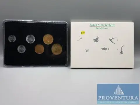 Muntset Slovenië 1992 10 Stotinov - 5 Tolarjev