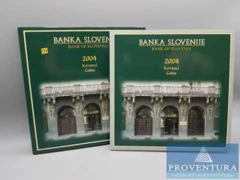 Sada mincí Slovinsko 2004 10 stotinov - 50 tolarjev