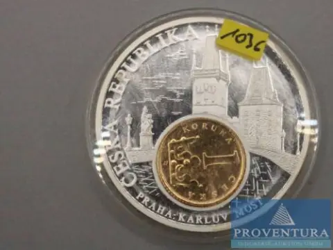 Medaille Tsjechische Republiek Praha: Karluv Most 1994 50 mm