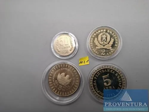Oběžné mince Bulharsko 2x 5 leva PP