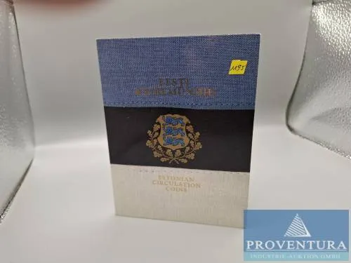 Sada mincí Estonsko 1993 Nezávislost 10 Senti - 5 Krooni st