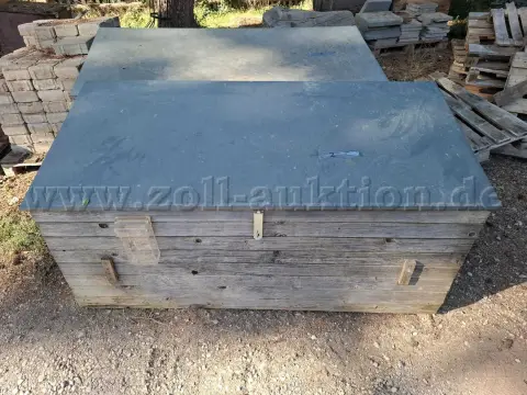 1 caisse en bois, caisse en bois verrouillable
