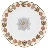 Belle assiette du service de l'ordre de Saint-André