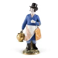 FIGUR 'SBITENHÄNDLER' AUS DER SERIE 'HÄNDLER UND HANDWERKER'