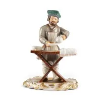 Figuur 'Sbitenverkoper' uit de serie 'Straattypen en handelaars'