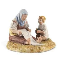Groupe de figurines 'Femme avec un enfant'