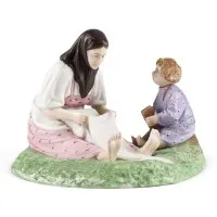 Skupina figur 'Žena s dítětem'