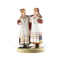 Groupe de figurines 'Femmes mordoviennes' de la série 'Peuples de Russie'