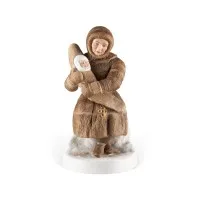 Figuur 'Laplander' uit de serie 'Volkeren van Rusland'