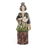Carafe figurine en forme de femme avec pichet