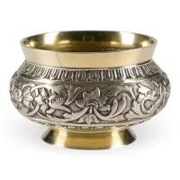 Grande coupe avec rinceau d'acanthe