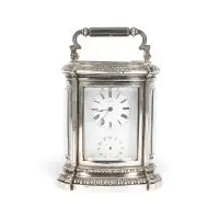 Montre de voyage très fine de la propriété familiale des comtes Zubov