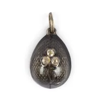 Guilloché-emaille eihanger