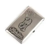 Étui à cigarettes 'Sophie' avec monogramme et faucille et marteau