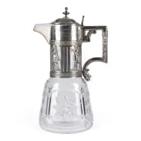 KARAFFE MIT ANTIKISIERENDEM DEKOR: 1. PREIS CHAMPIONSHIP OF RUSSIA 1911
