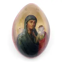 OSTEREI MIT GOTTESMUTTER VON KASAN UND KREML-ANSICHT
