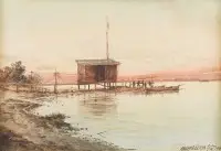Vue de rivage