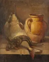 Nature morte avec carpes