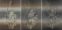 Triptyque 'Trois signes : Apparition. Changement. Disparition'
