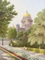VUE DE LA CATHÉDRALE SAINT-ISAAC