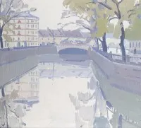 'CANAL GRIBOÏEDOV (APRÈS LA PLUIE)'