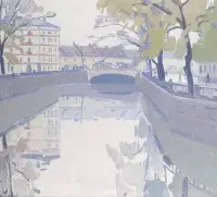 'CANAL GRIBOÏEDOV (APRÈS LA PLUIE)'