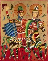 'Saint Boris et saint Gleb'