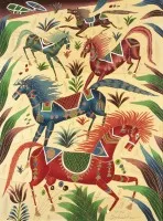'VIJF PAARDEN IN UGLOWKA'