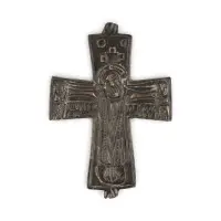 Croix-encolpion avec la crucifixion du Christ