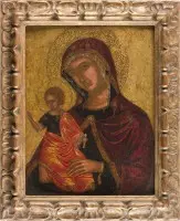 Icône de grand format et fine de la Madre della Consolazione