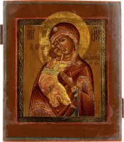 Icoon van de Moeder Gods van Vladimir (Vladimirskaja)