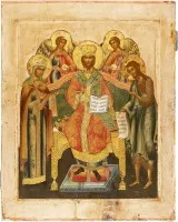 Монументальная икона с расширенным Деисусом