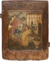 Icoon van de onthoofding van Johannes de Voorloper