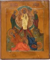 Icoon van de Transfiguratie van Christus