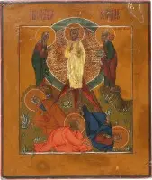 Icoon van de Transfiguratie van Christus