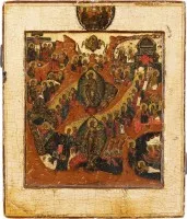 Icône de la Descente aux enfers et de la Résurrection du Christ