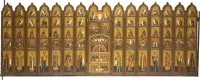Fine iconostase de voyage (iconostase pliante)