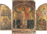Grand triptyque avec saint Étienne et des saints choisis