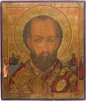 Grande icône avec saint Nicolas de Myre