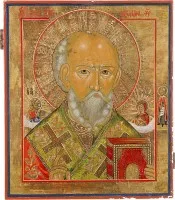 Icon with Saint Nicholas of Myra