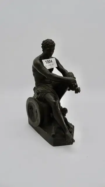 1 figurka metalowa